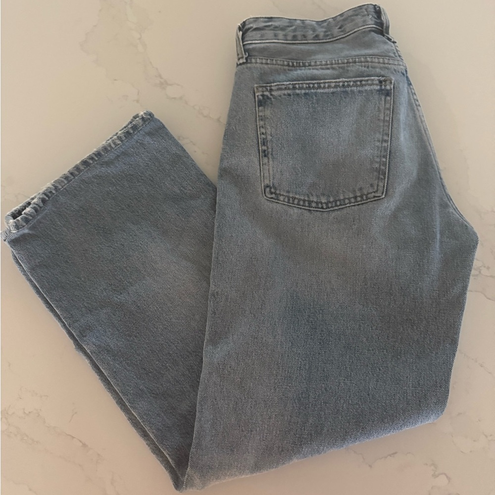 Zara Midrise Baggy Denim. Size 10.